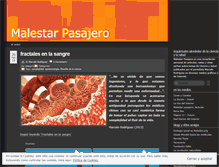 Tablet Screenshot of malestarpasajero.wordpress.com