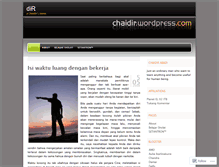 Tablet Screenshot of chaidir.wordpress.com