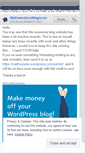 Mobile Screenshot of mathusiasts.wordpress.com