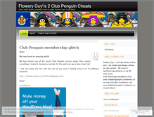 Tablet Screenshot of floweryguy2.wordpress.com