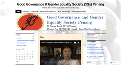 Desktop Screenshot of 3gspenang.wordpress.com
