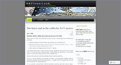Desktop Screenshot of 4acloserlook.wordpress.com