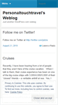 Mobile Screenshot of personaltouchtravel.wordpress.com
