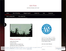 Tablet Screenshot of litwist.wordpress.com