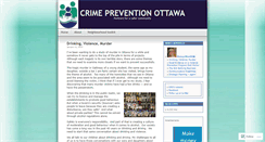 Desktop Screenshot of crimepreventionottawa.wordpress.com