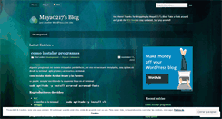 Desktop Screenshot of maya0217.wordpress.com