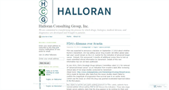 Desktop Screenshot of hallorancg.wordpress.com