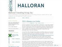 Tablet Screenshot of hallorancg.wordpress.com