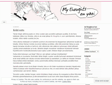 Tablet Screenshot of mythoughtsonyaoi.wordpress.com