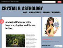 Tablet Screenshot of crystalbastrology.wordpress.com