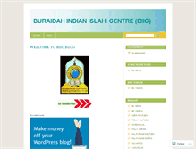 Tablet Screenshot of buraidahislahi.wordpress.com