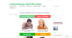 Desktop Screenshot of beautyspiritbrussels.wordpress.com