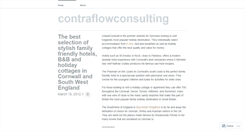 Desktop Screenshot of contraflowconsulting.wordpress.com