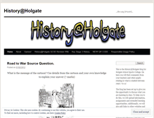 Tablet Screenshot of holgatehistory.wordpress.com