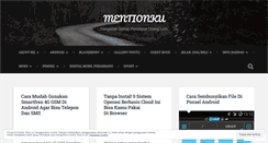 Desktop Screenshot of mentionku.wordpress.com