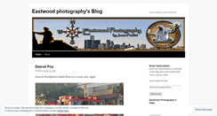 Desktop Screenshot of eastwoodphoto.wordpress.com