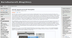 Desktop Screenshot of dariosantarelli.wordpress.com