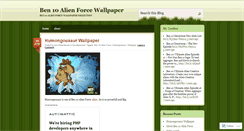 Desktop Screenshot of ben10alienforces.wordpress.com