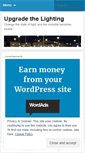 Mobile Screenshot of lightingupgrade.wordpress.com