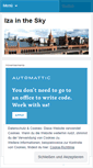 Mobile Screenshot of iza1988.wordpress.com