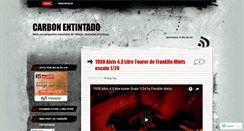 Desktop Screenshot of carbonentintado.wordpress.com