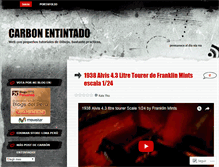 Tablet Screenshot of carbonentintado.wordpress.com