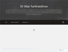 Tablet Screenshot of farkhatdinov.wordpress.com