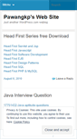 Mobile Screenshot of pawangkp.wordpress.com