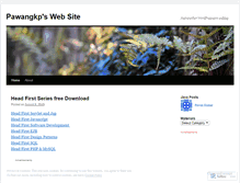 Tablet Screenshot of pawangkp.wordpress.com