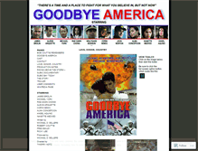 Tablet Screenshot of goodbyeamericamovie.wordpress.com