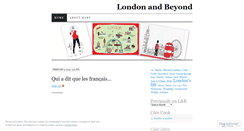 Desktop Screenshot of londonbeyond.wordpress.com