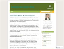 Tablet Screenshot of camelotderivatives.wordpress.com