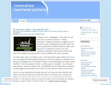 Tablet Screenshot of innovationtourisme.wordpress.com