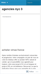 Mobile Screenshot of agenciesnyc3.wordpress.com