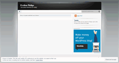 Desktop Screenshot of evelienphilips.wordpress.com