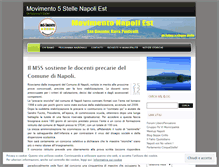 Tablet Screenshot of movimentonapoliest.wordpress.com