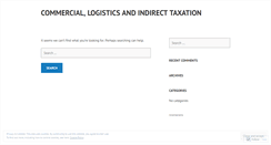 Desktop Screenshot of logisticscommercialcareer.wordpress.com