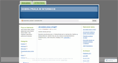Desktop Screenshot of dobrapraca.wordpress.com