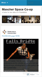 Mobile Screenshot of mascherdance.wordpress.com