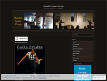 Tablet Screenshot of mascherdance.wordpress.com