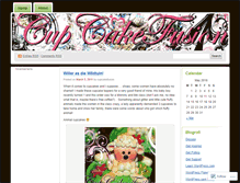 Tablet Screenshot of cupcakefusion.wordpress.com