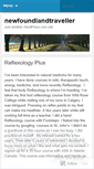 Mobile Screenshot of newfoundlandtraveller.wordpress.com