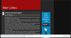 Desktop Screenshot of grilles.wordpress.com