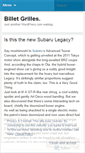 Mobile Screenshot of grilles.wordpress.com