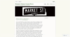 Desktop Screenshot of marketstreetgames.wordpress.com