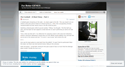 Desktop Screenshot of forbettergenius.wordpress.com