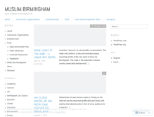 Tablet Screenshot of muslimbirmingham.wordpress.com