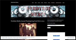 Desktop Screenshot of nerdyboimedia.wordpress.com