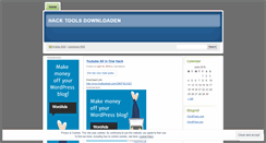 Desktop Screenshot of hacktoolsdownloaden.wordpress.com