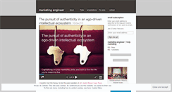 Desktop Screenshot of marketingengineer.wordpress.com